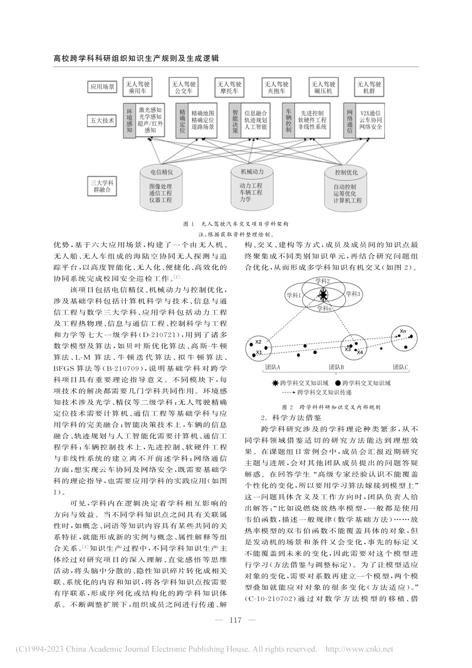 高校跨学科科研组织知识生产...辑——基于T大学的案例分析_王佳昕.pdf_第2页