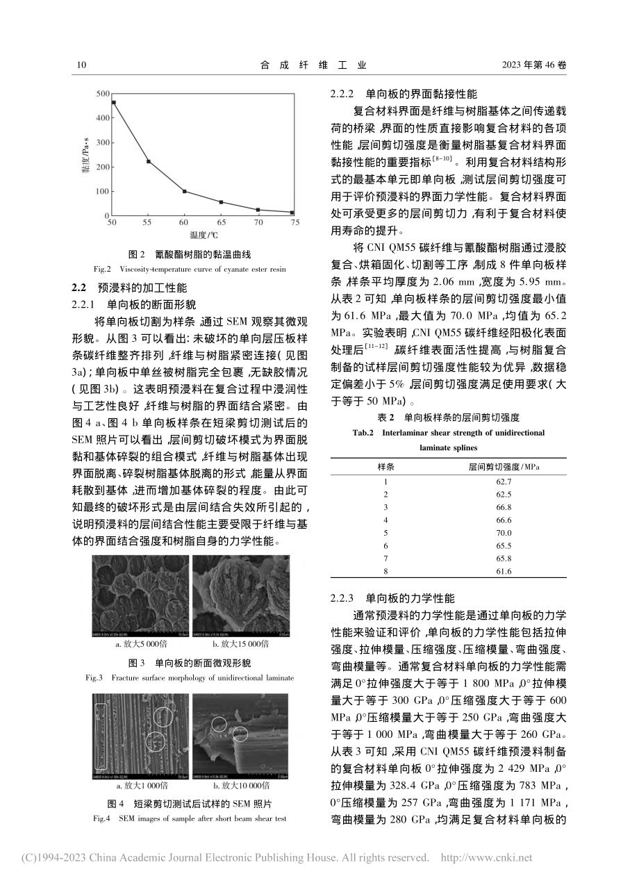 国产高强高模PAN基碳纤维预浸料的制备及性能研究_李莹莹.pdf_第3页