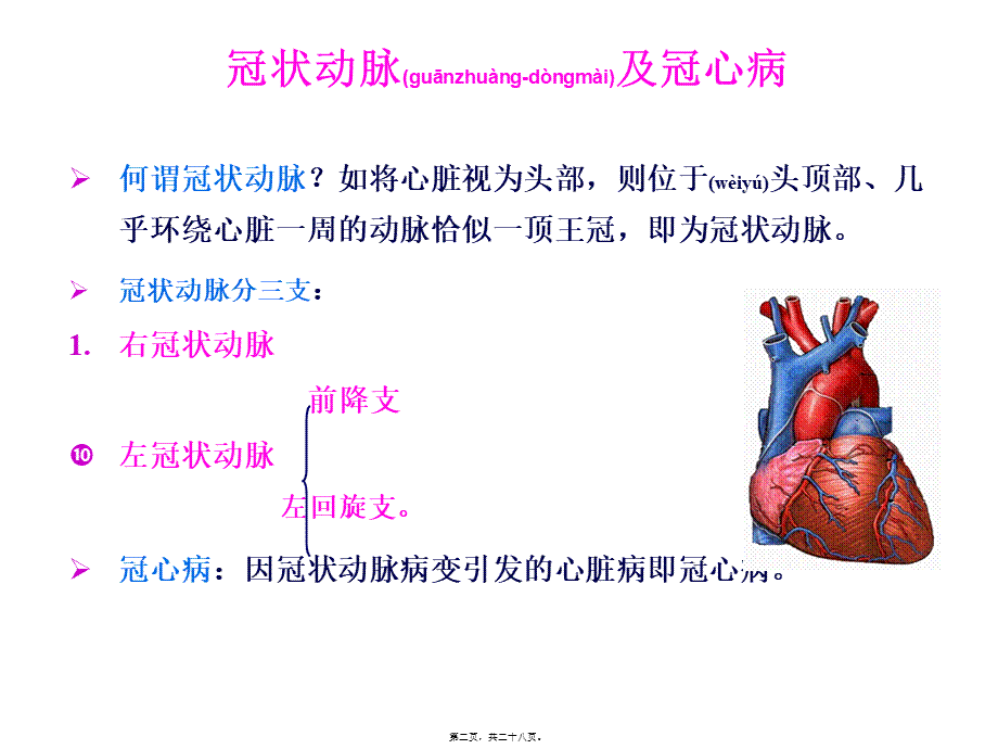 2022年医学专题—冠心病知识普及(1).ppt_第2页