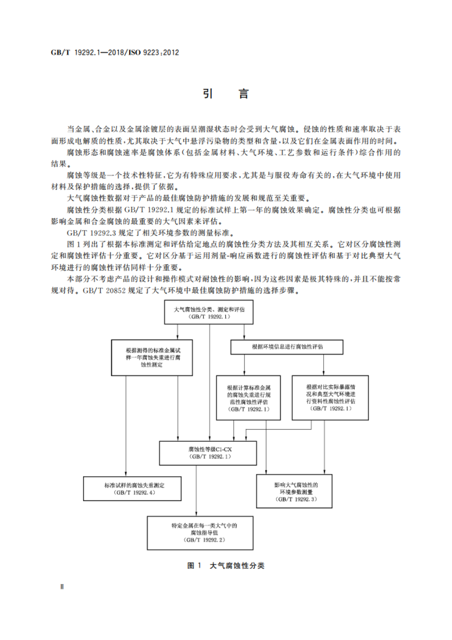 金属和合金的腐蚀 大气腐蚀性 第1部分：分类、测定和评估 GBT 19292.1-2018.pdf_第3页