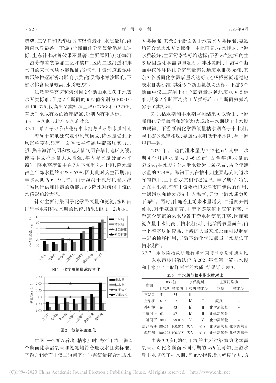 海河干流水质现状评价_侯钰阔.pdf_第3页