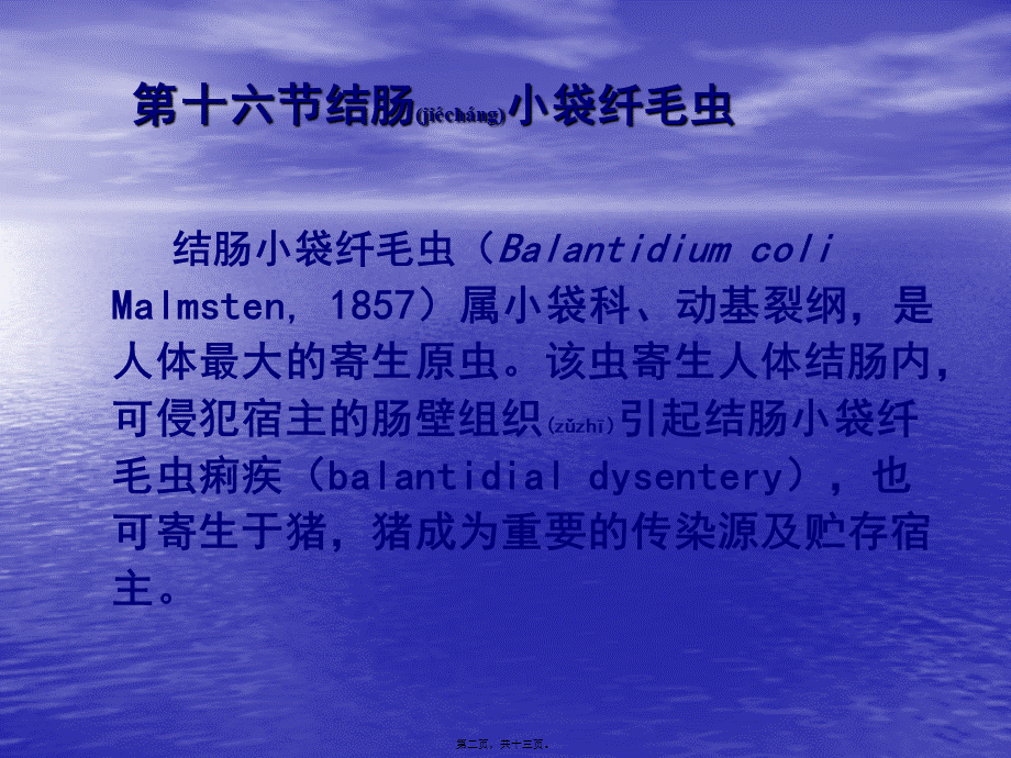 2022年医学专题—第十六节-结肠小袋纤毛虫(1).ppt_第2页