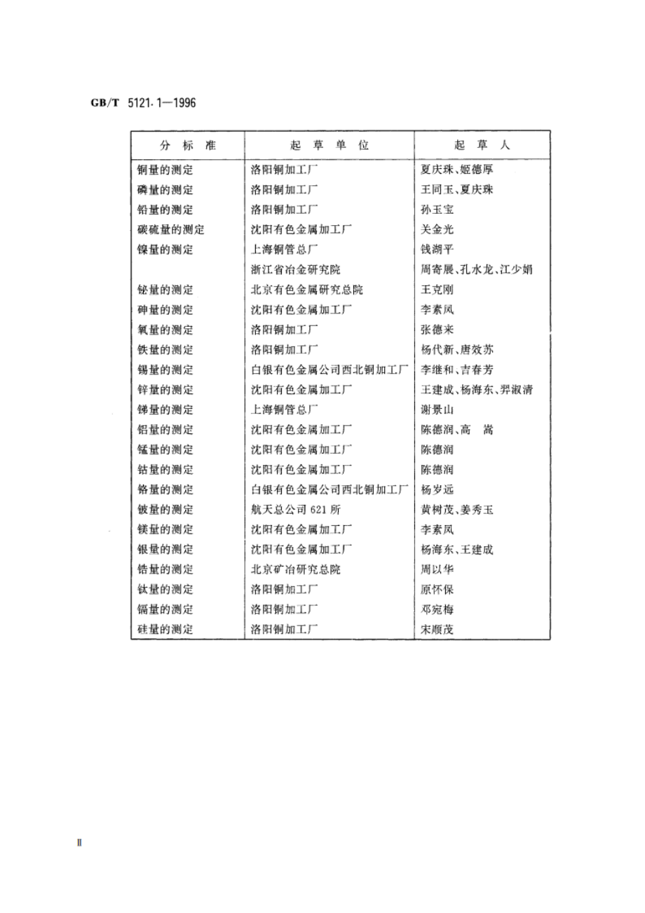 铜及铜合金化学分析方法 铜量的测定 GBT 5121.1-1996.pdf_第3页