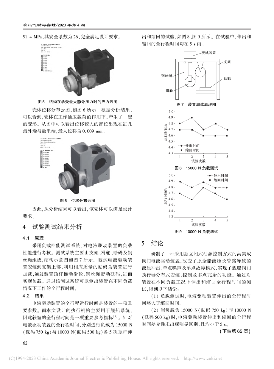 高集成阀门电液驱动装置的研制_蔡存坤.pdf_第3页