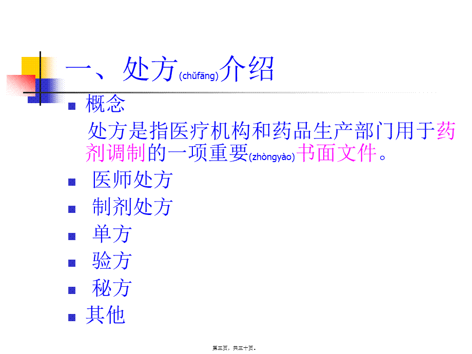 2022年医学专题—处方调剂与药学服务(1).ppt_第3页