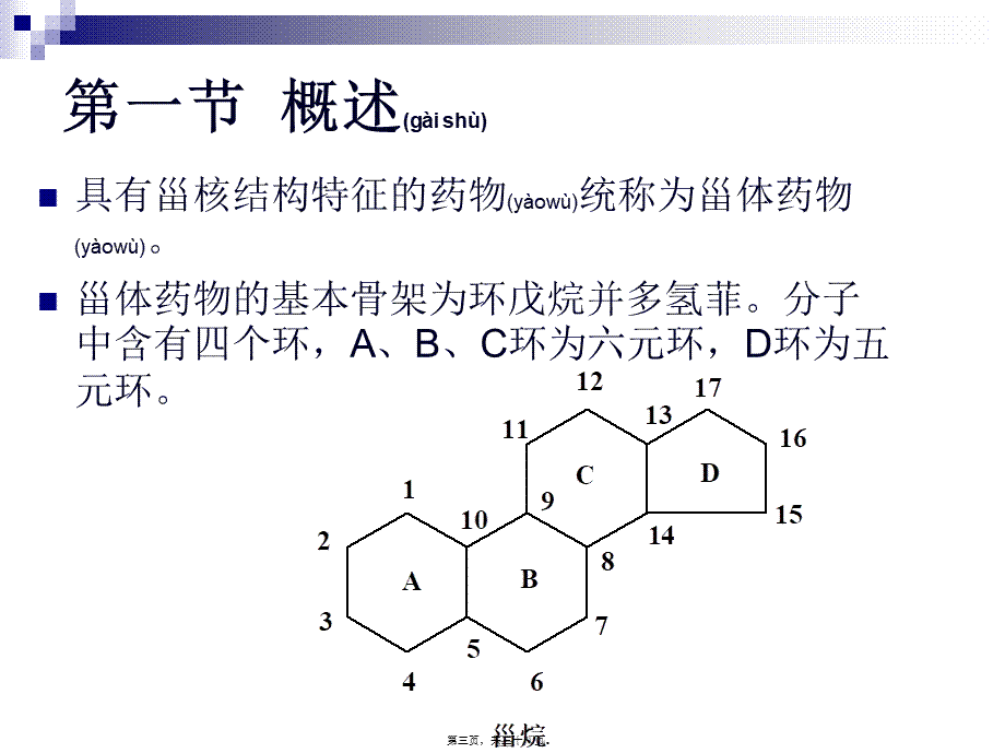 2022年医学专题—第十三节--激素类药(1).ppt_第3页