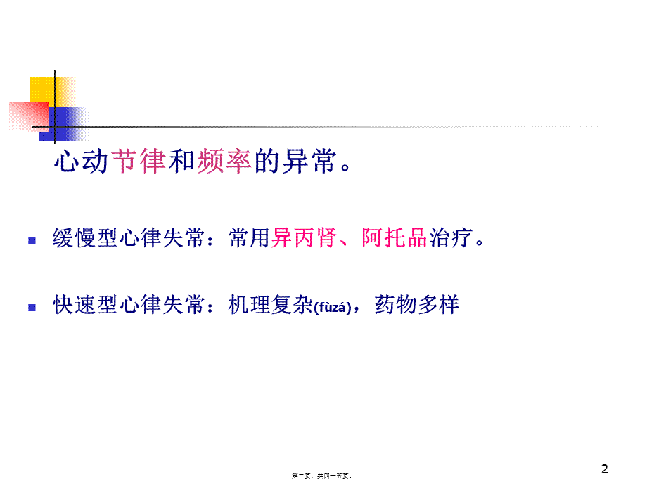 2022年医学专题—第22章-抗心律失常药.(1).ppt_第2页