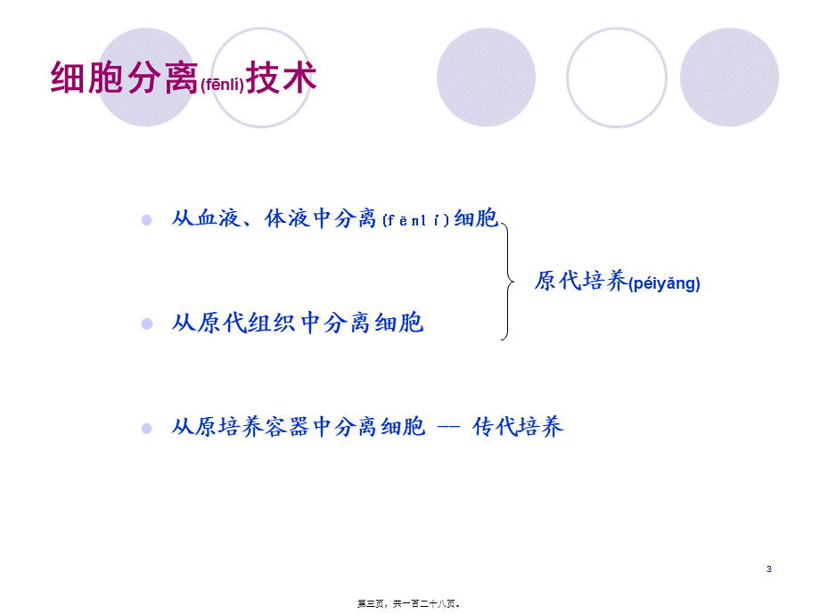 2022年医学专题—细胞分离与培养技术(1).ppt_第3页