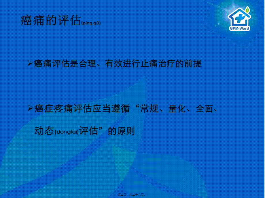 2022年医学专题—疼痛的评估与剂量滴定(1).ppt_第2页