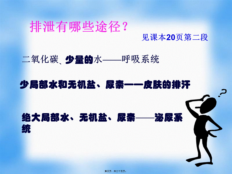 人体内废物的排出——泌尿系统的组成(1).pptx_第3页