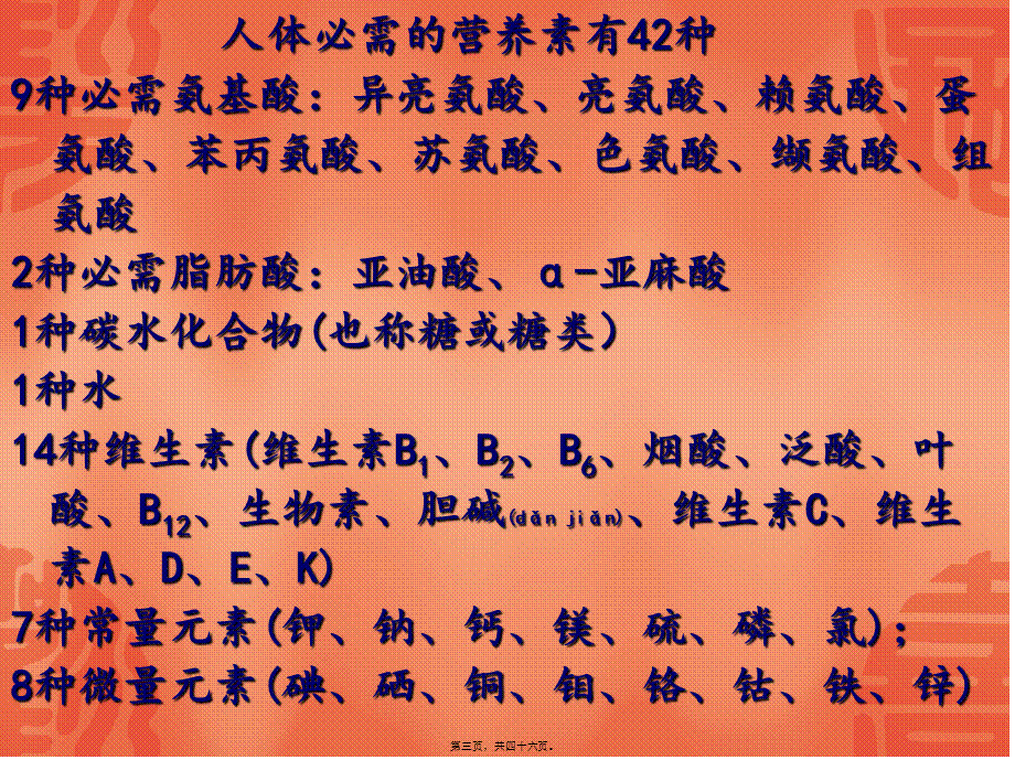 2022年医学专题—人体必须的七大营养素(一)(1).ppt_第3页