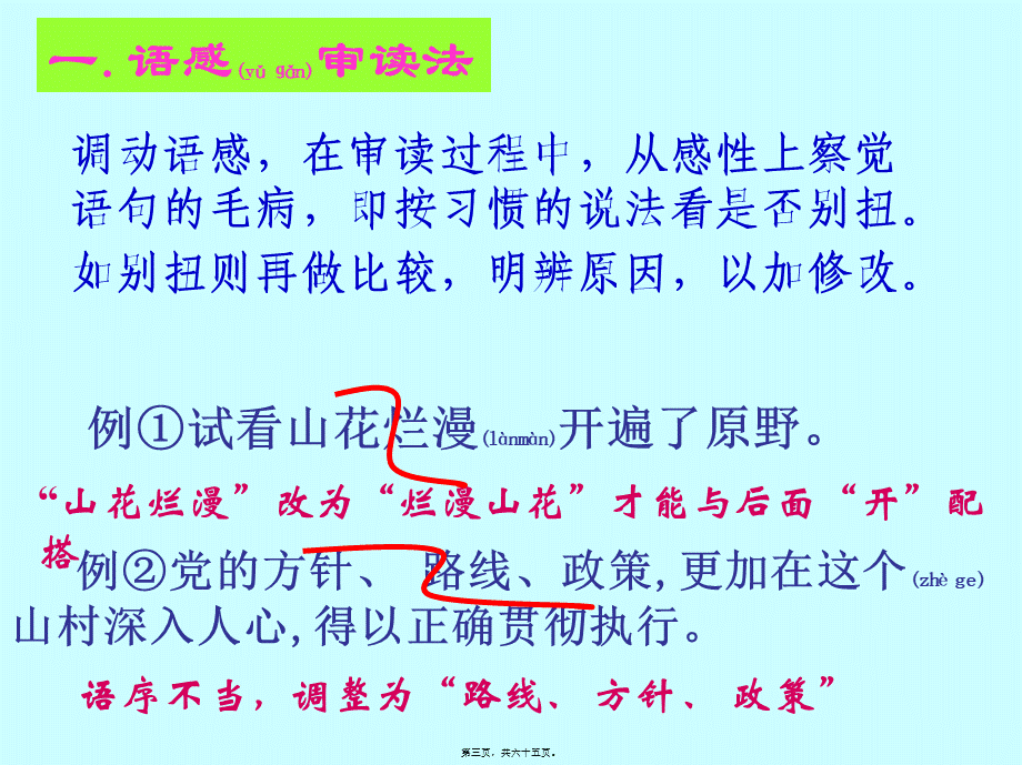 2022年医学专题—修改病句的方法资料(1).ppt_第3页