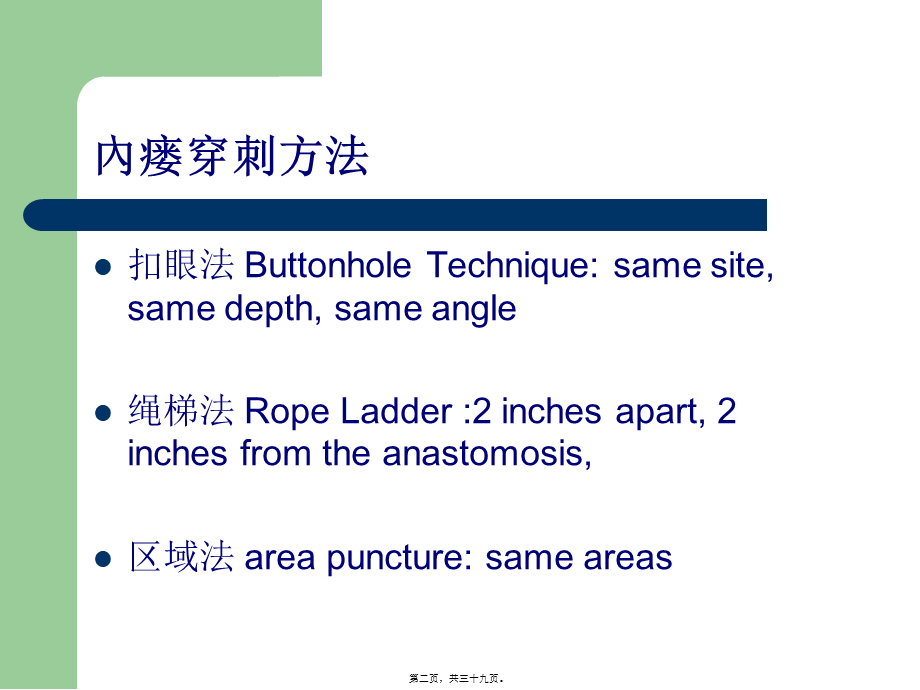 动静脉内瘘穿刺术---扣眼穿刺(1).pptx_第2页