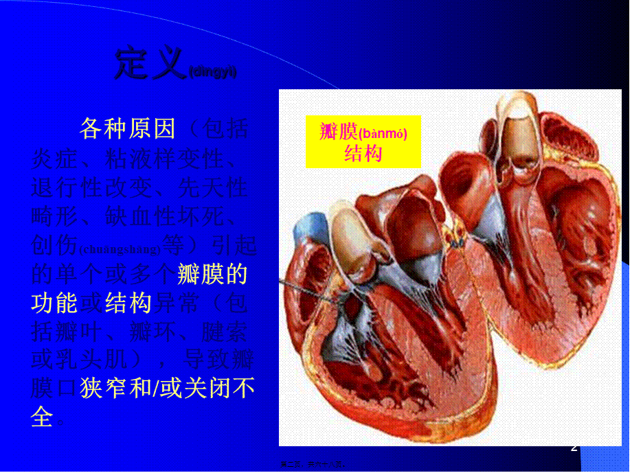 2022年医学专题—心瓣膜病(1).ppt_第2页