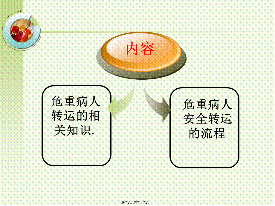 2022年医学专题—危重病人的转运与交接(1).ppt_第2页