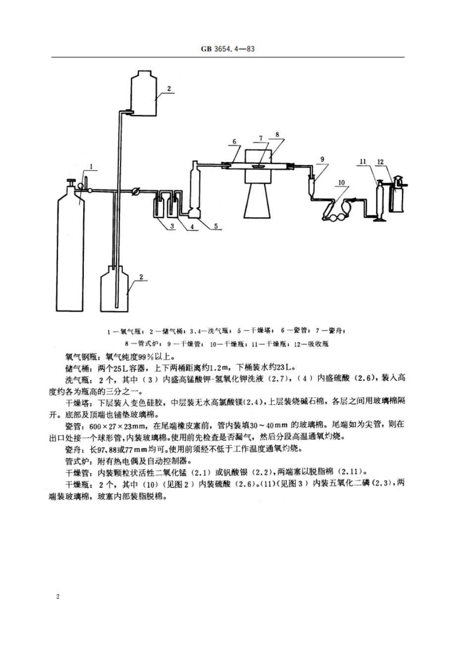 铌铁化学分析方法 燃烧重量法测定碳量 GBT 3654.4-1983.pdf_第3页