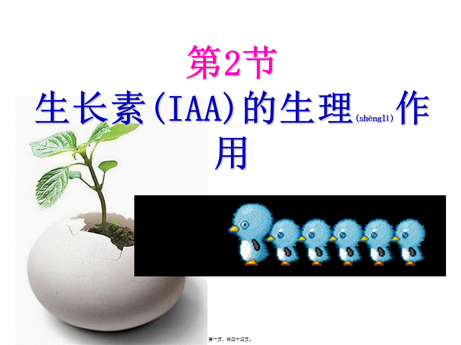 2022年医学专题—生长素的生理作用---副本(1).ppt_第1页