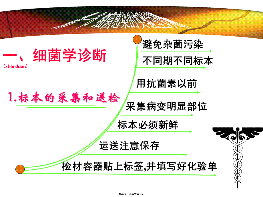 2022年医学专题—第7章细菌感染的检查与防治(1).ppt_第3页