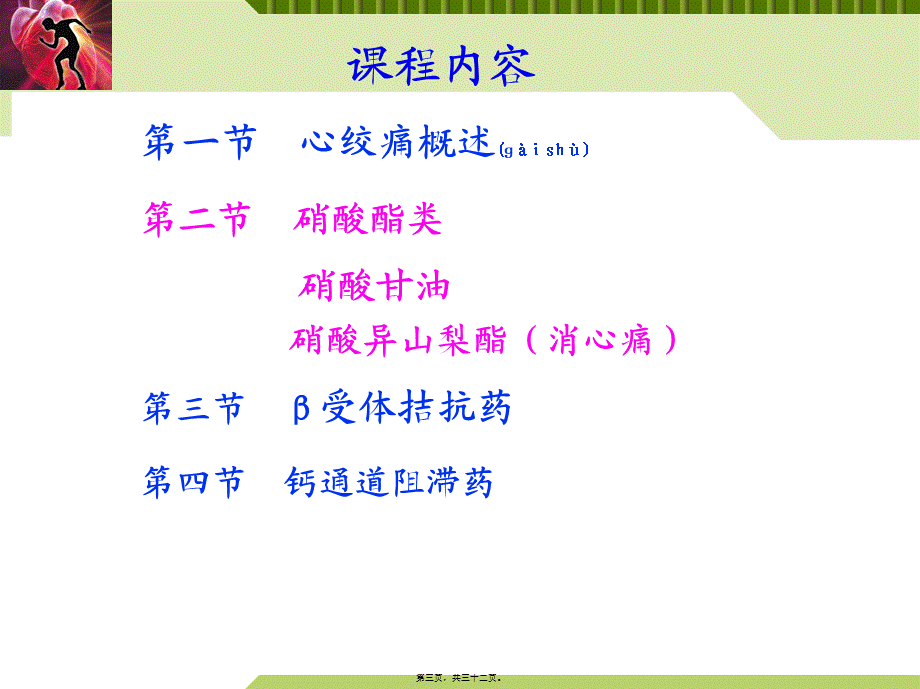 2022年医学专题—第25章-抗心绞痛药(1).ppt_第3页