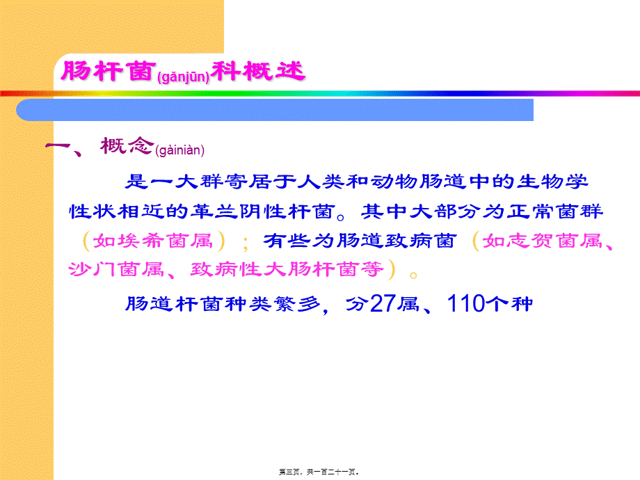 2022年医学专题—第十-六章-肠杆菌科(1).ppt_第3页