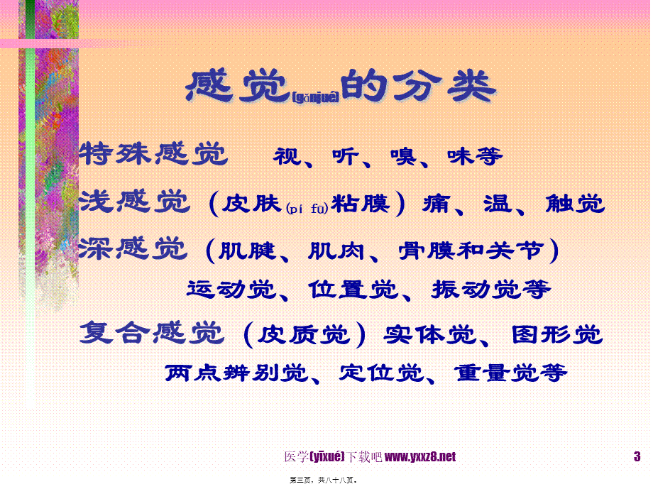 2022年医学专题—感觉障碍.ppt_第3页