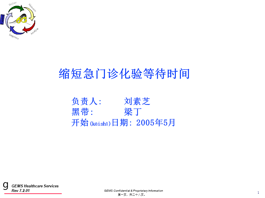 2022年医学专题—缩短急门诊化验等待时间.ppt_第1页