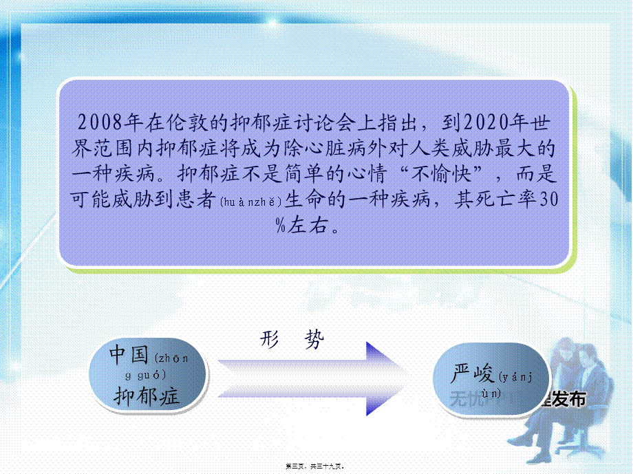 2022年医学专题—抑郁症的症状识别及其处理办法(1).ppt_第3页