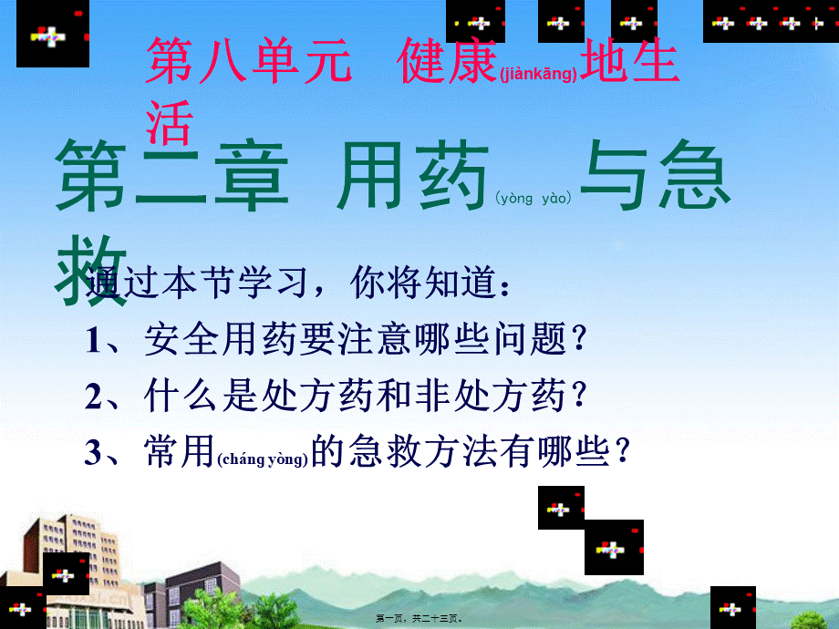 2022年医学专题—第二章-用药与急救.ppt_第1页