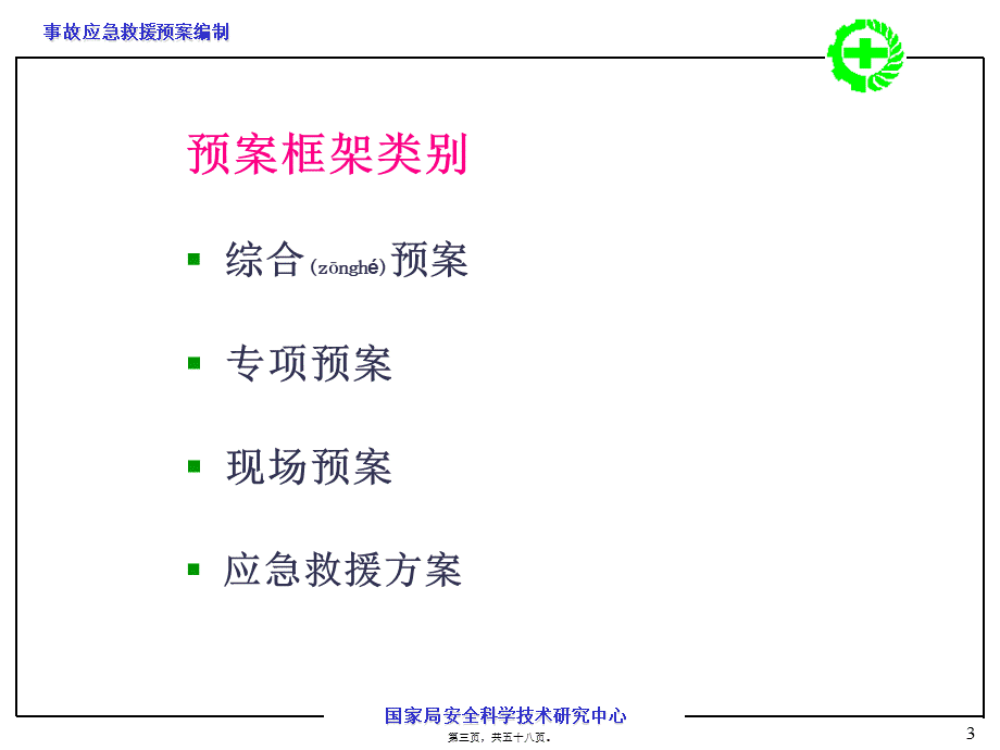 2022年医学专题—事故应急救援预案编制.ppt_第3页