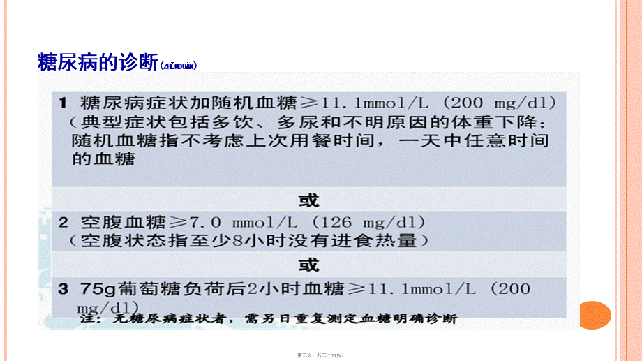 2022年医学专题—糖尿病用药(1).pptx_第3页