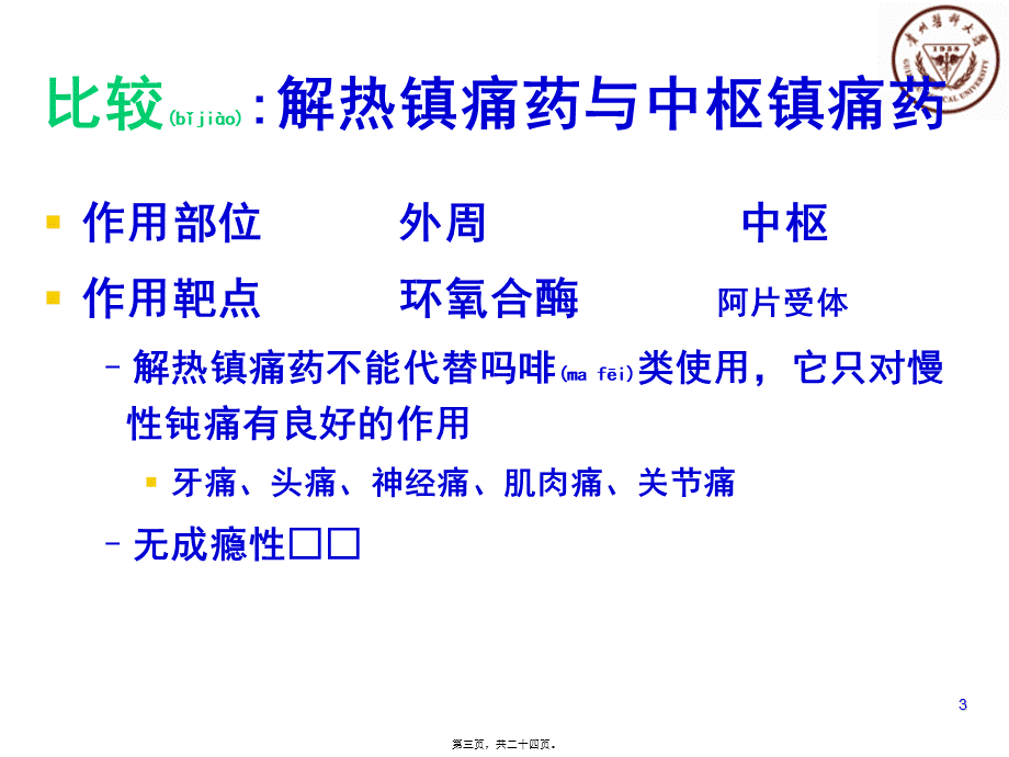 2022年医学专题—中枢性镇痛药解读(1).ppt_第3页