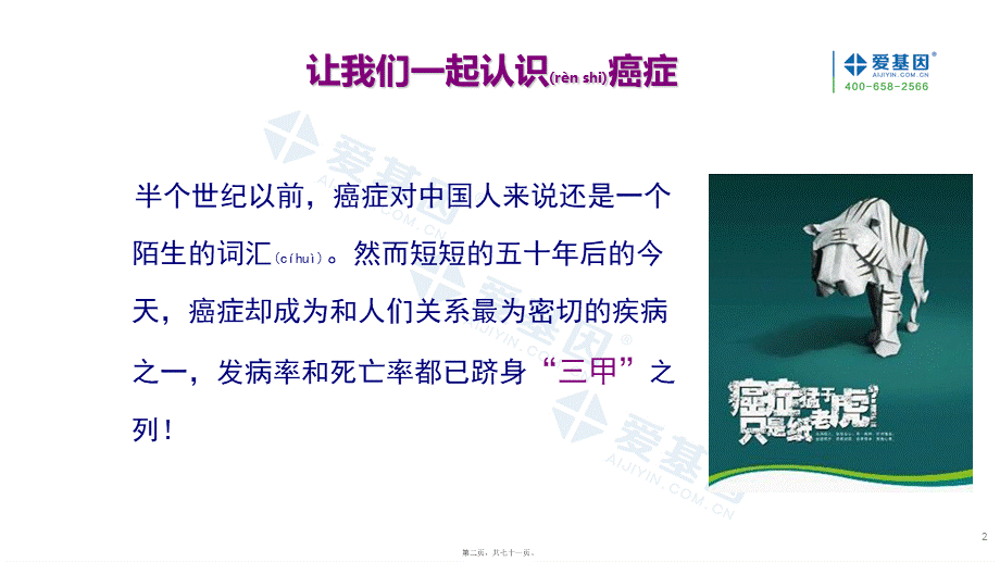 2022年医学专题—癌症健康讲座2018.pptx_第2页