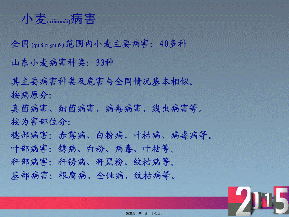 2022年医学专题—小麦病害.ppt_第3页