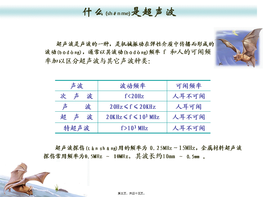 2022年医学专题—焊缝的超声波探伤(1).ppt_第3页