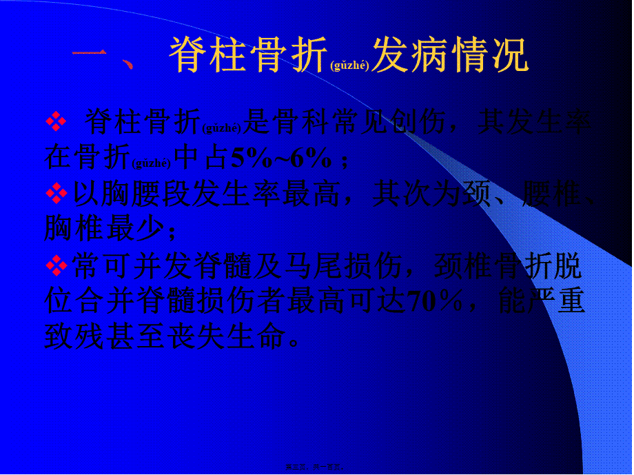 2022年医学专题—脊柱骨折与脊髓损伤本科(1).ppt_第3页