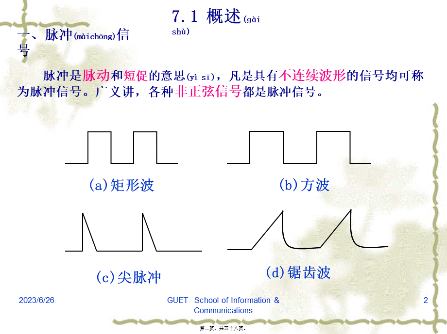 2022年医学专题—第七章-脉冲波形的产生与完整(1).ppt_第2页