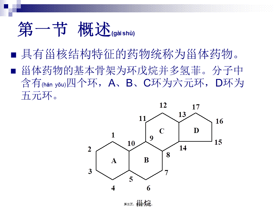 2022年医学专题—第十三篇--激素类药(1).ppt_第3页