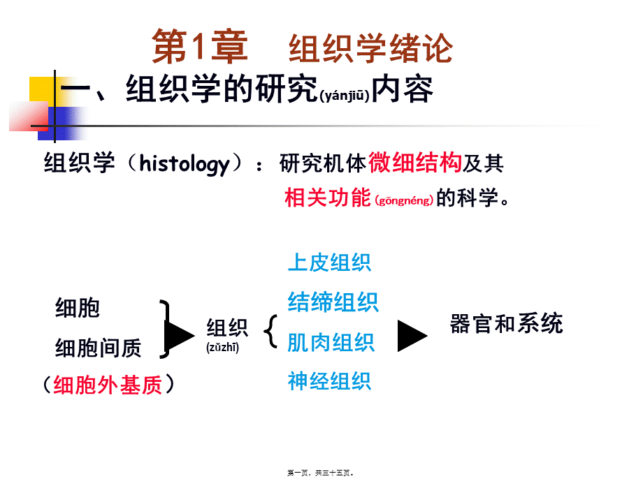 2022年医学专题—绪论和细胞(1).ppt_第1页