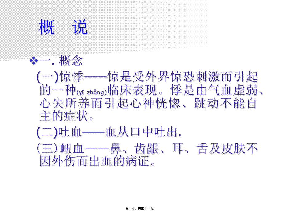 2022年医学专题—惊悸吐衄下血胸满瘀血病脉证并治第十六.ppt_第1页