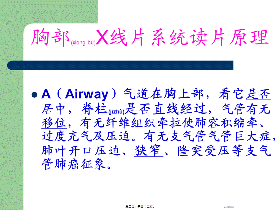 2022年医学专题—外科胸部X线片系统读片方法.ppt_第2页