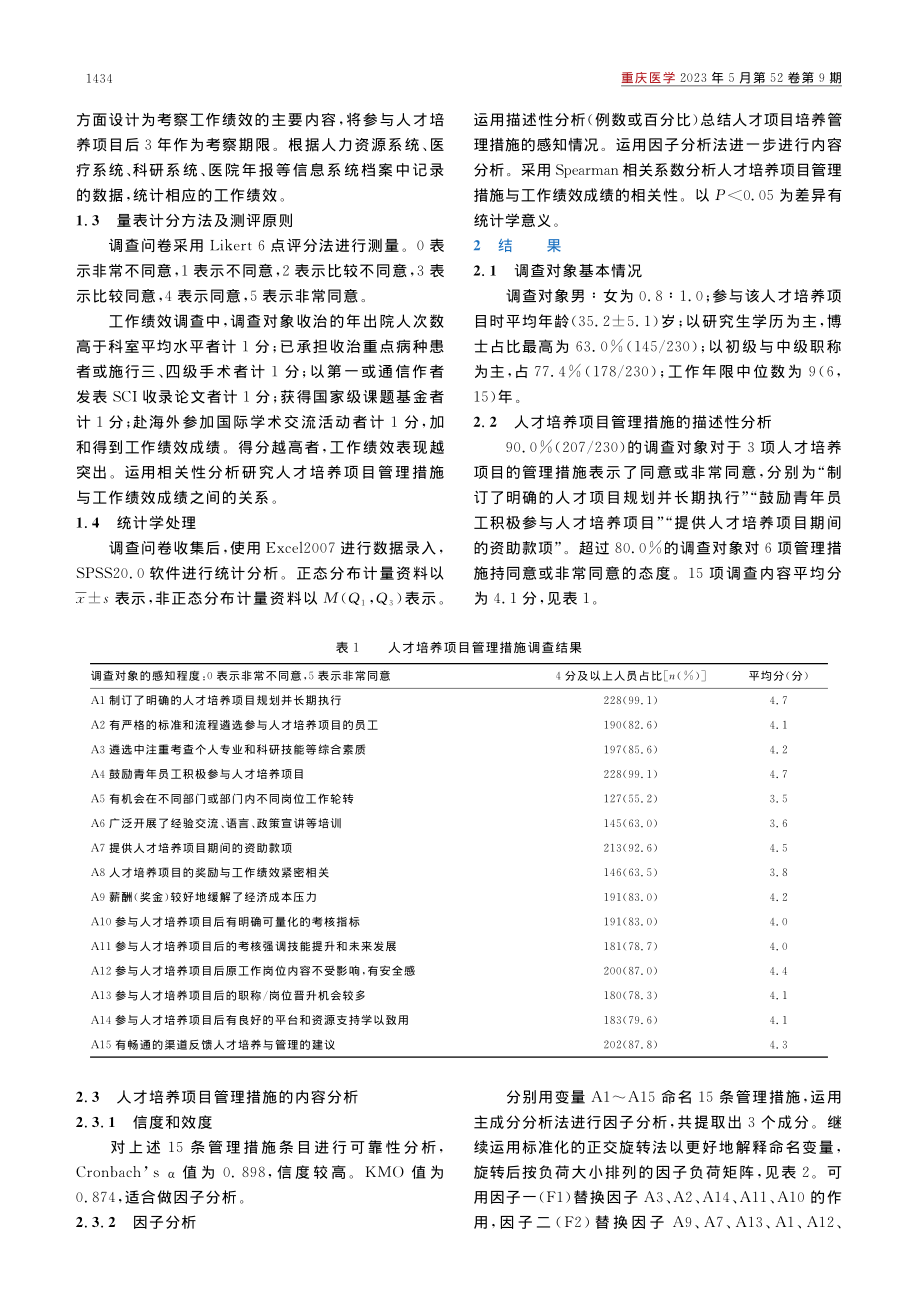 基于AMO理论的上海某三级...等医院人才培养项目管理研究_董菡珺.pdf_第2页