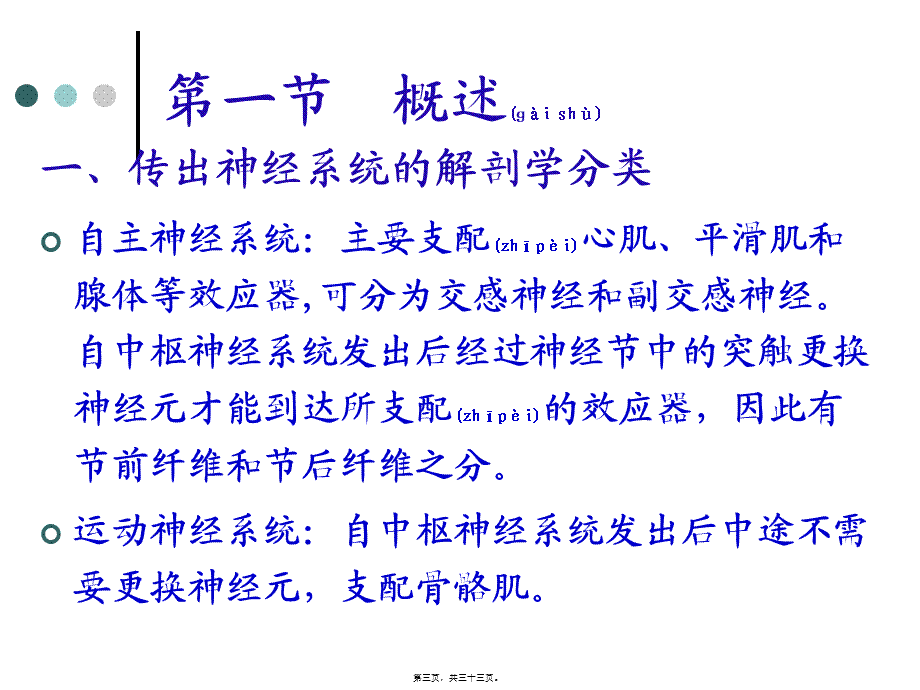 2022年医学专题—第5章-传出神经系统药药理概论模板(1).ppt_第3页