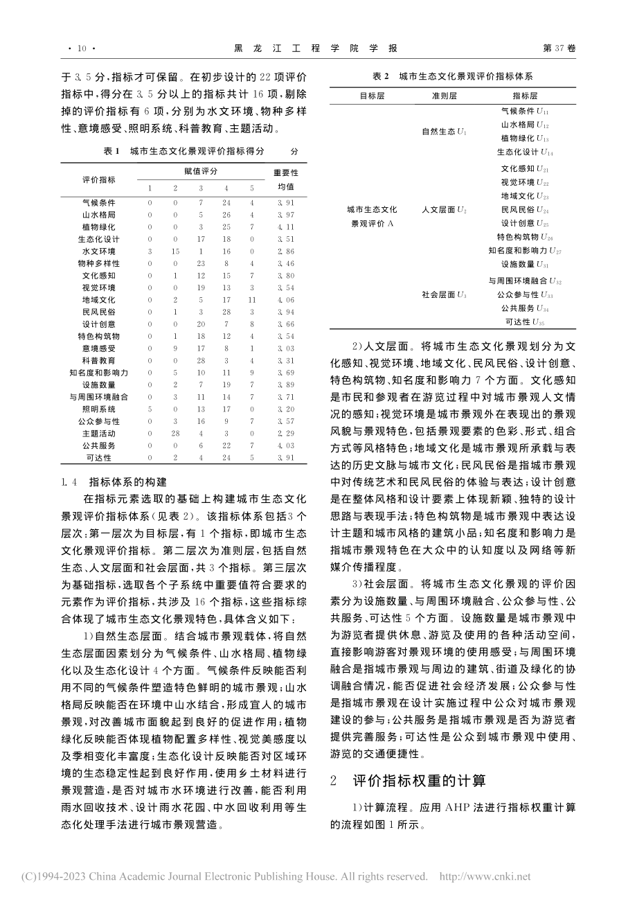 基于AHP的城市生态文化景观评价体系构建_郭丽娟.pdf_第3页