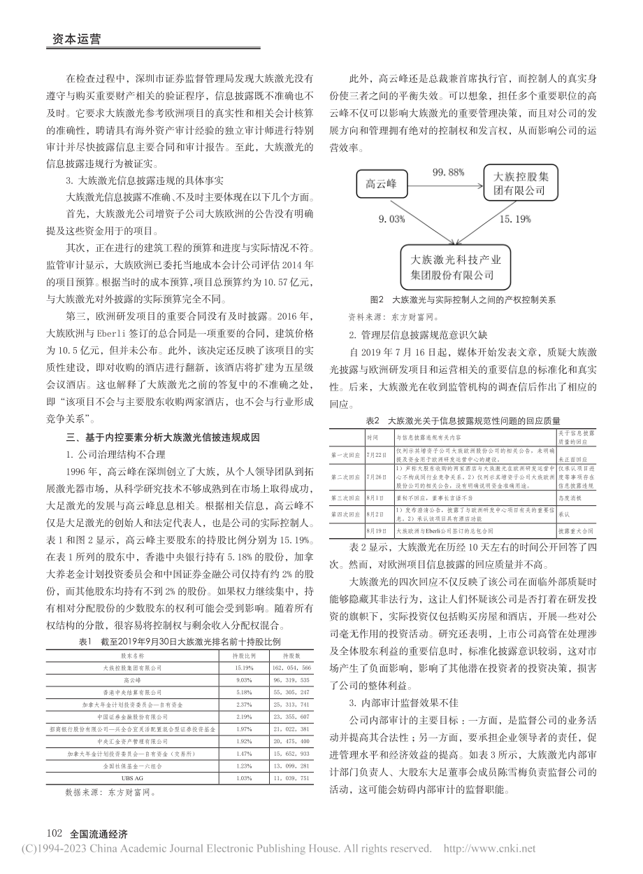 基于内控视角的上市公司信息...问题研究——以大族激光为例_陈帆.pdf_第3页