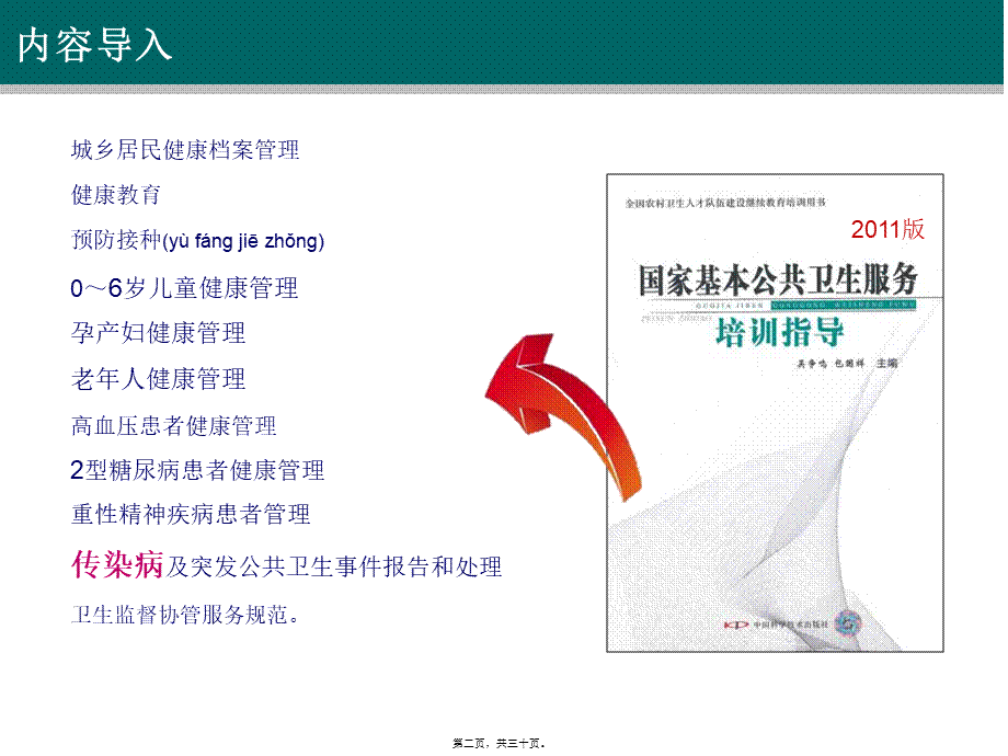 2022年医学专题—社区传染病防护.ppt_第2页