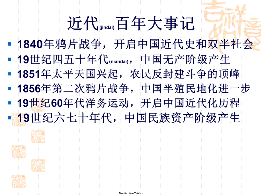 2022年医学专题—中国近代痛苦历程幻灯片(1).ppt_第2页