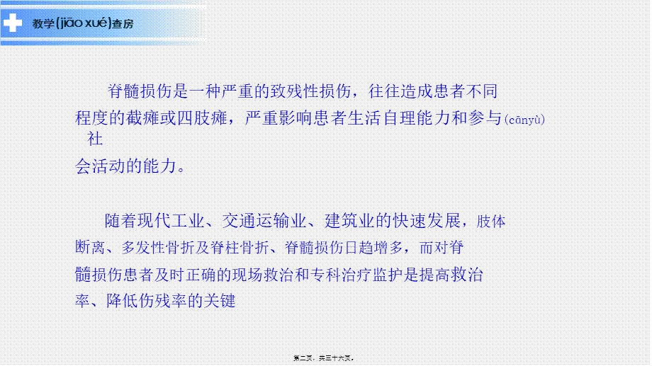 2022年医学专题—脊髓损伤教学查房(1).pptx_第2页