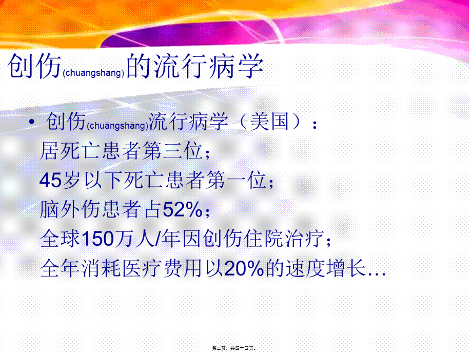 2022年医学专题—创伤救治与液体复苏.ppt_第2页