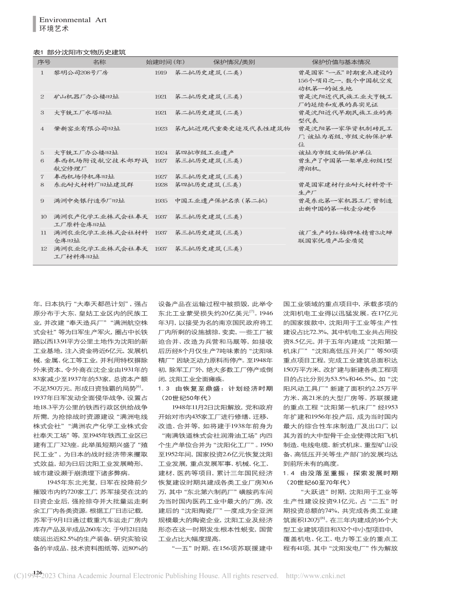 近现代沈阳工业建设史及工业建筑遗产价值研究_王玮.pdf_第3页