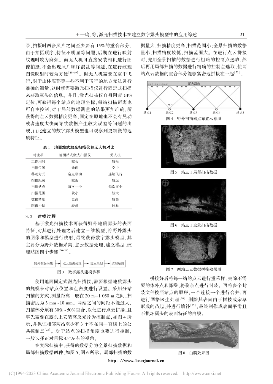 激光扫描技术在建立数字露头模型中的应用综述_王一鸣.pdf_第3页